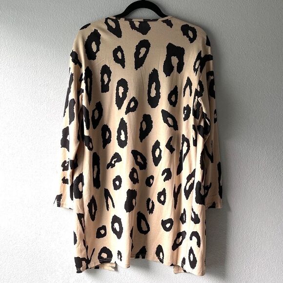 OUGES Women's Open Front Cardigan Pockets Long Sleeve Size Small - Picture 3 of 6